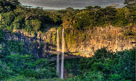 Waterfalls in Mauritius